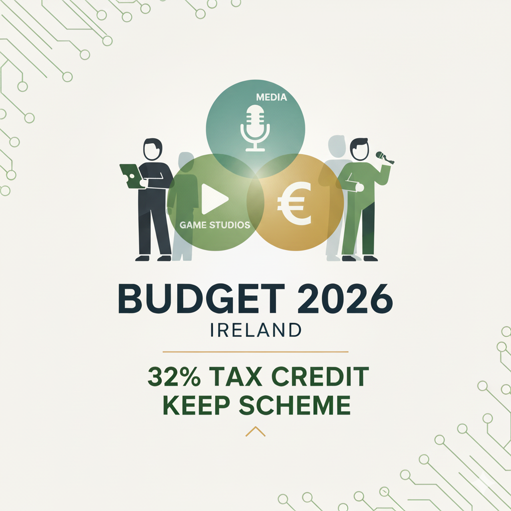 Ireland budget 2026 game studios and media tax credit and keep scheme