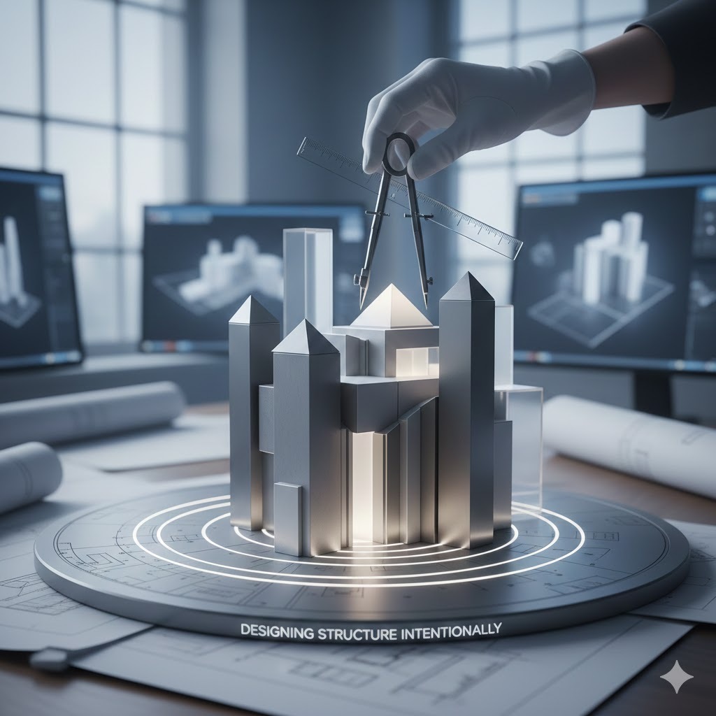 Start up designing structure intentionally