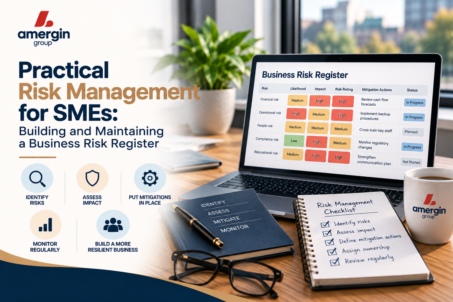 Business Risk Register for SMEs