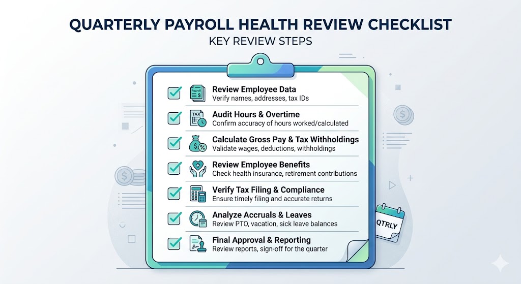 quarterly payroll check